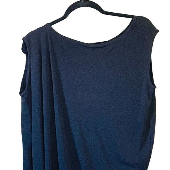 𝅺ALL Saints Dress Black Ally Asymetrical Dress - Picture 9 of 11